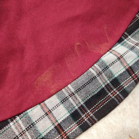 Christmas Tree Skirt Primitive 46" - Picture 4 of 10